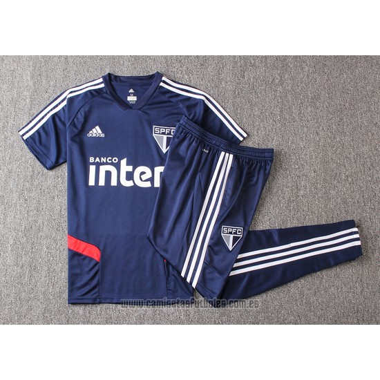 Chandal del Sao Paulo Manga Corta 2019-2020 Azul